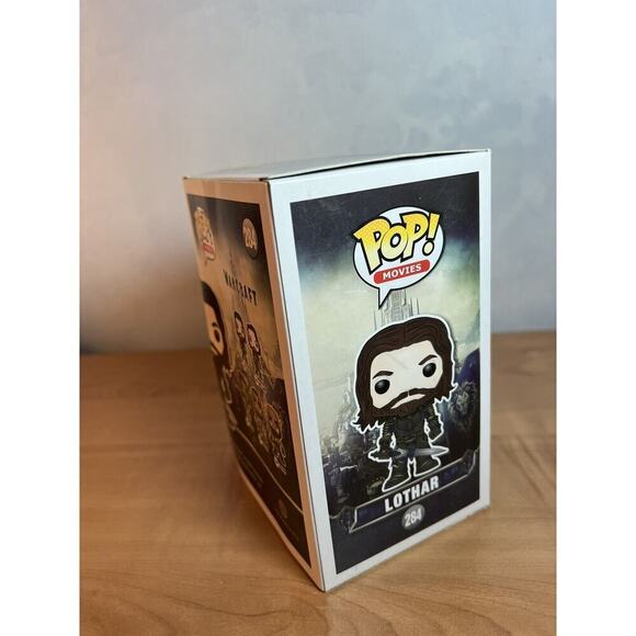 Funko POP! Warcraft Movie - Vinyl Figure - LOTHAR #284 - Picture 5 of 7